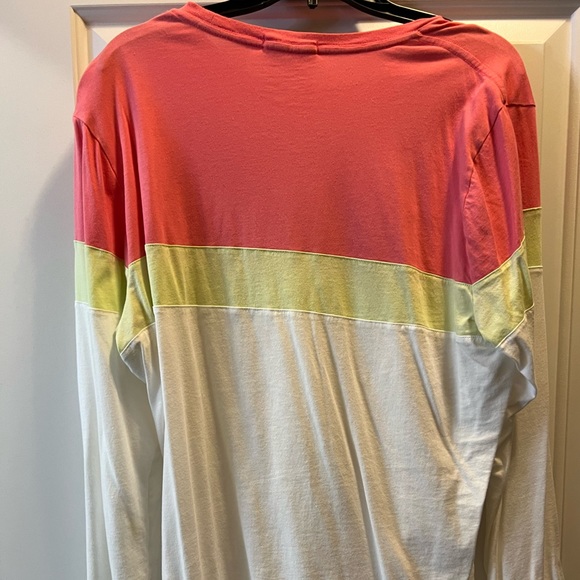 Marine Layer Long Sleeve Color Block T-Shirt - Picture 6 of 7